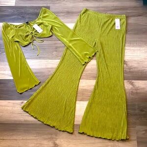 Wild Fable Festival / Party Outfit (Green Textured)